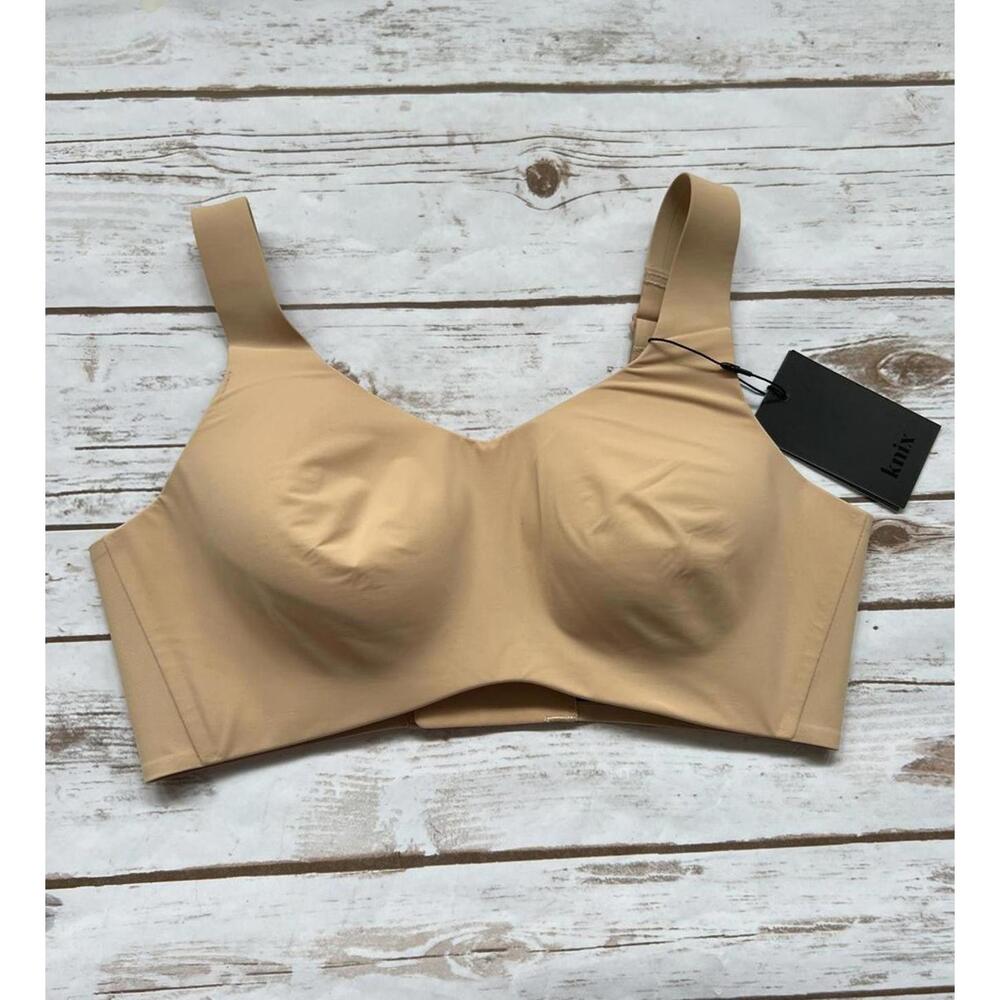 Knix Nude Seamless Bra Catalyst Sports Bra - Size 4 - Warm Sand‎